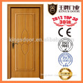 hot sale pvc armor indian main door design mdf wooden door